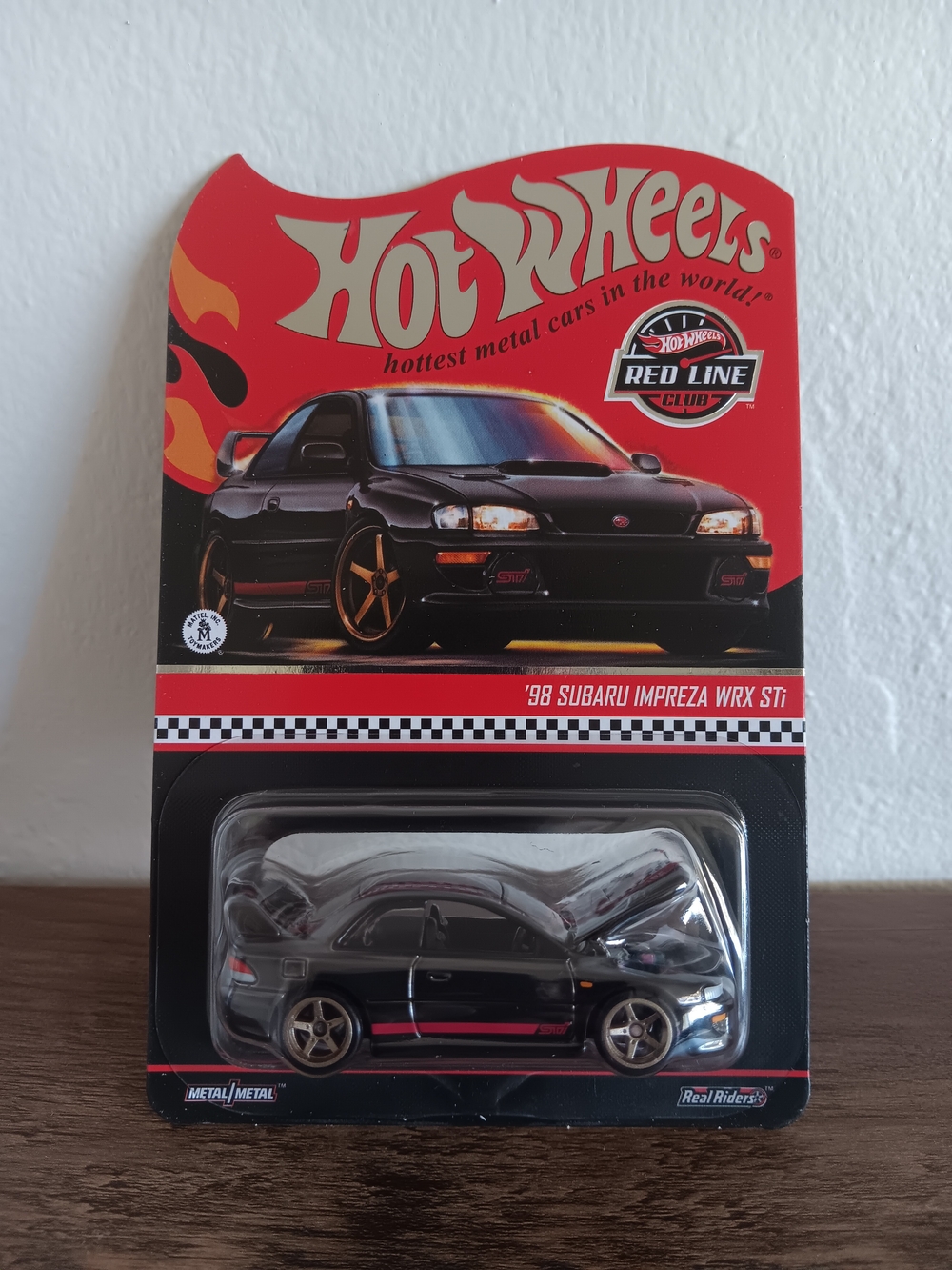 Hot Wheels RLC '98 Subaru Impreza WRX STi With Protector